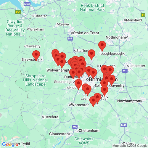 Map of Recent Inspections