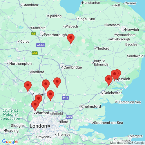 Map of Recent Inspections