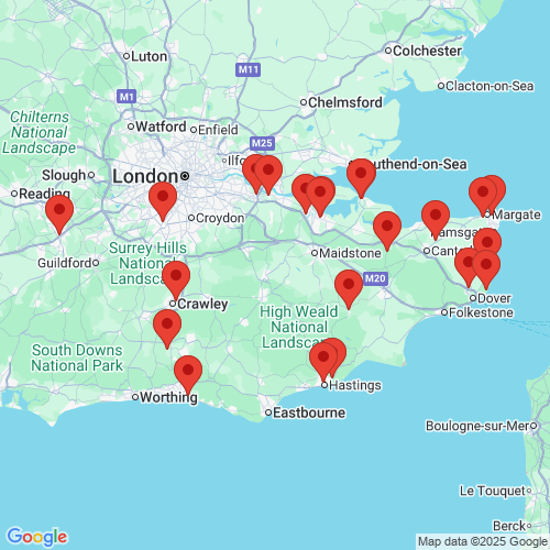 Map of Recent Inspections
