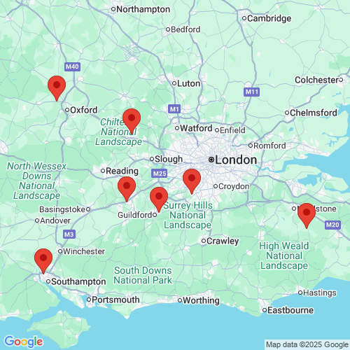 Map of Recent Inspections