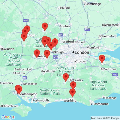 Map of Recent Inspections