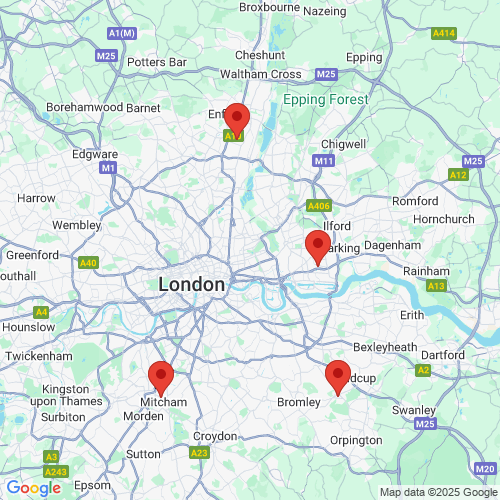 Map of Recent Inspections