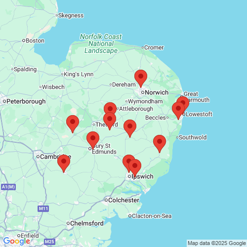 Map of Recent Inspections