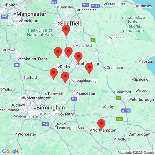 Map of Recent Inspections