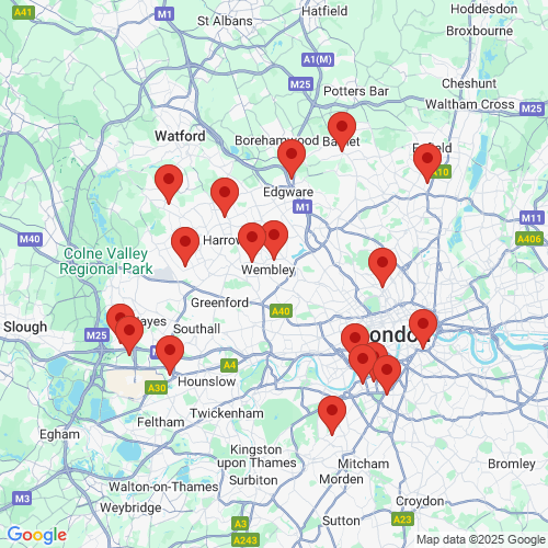 Map of Recent Inspections