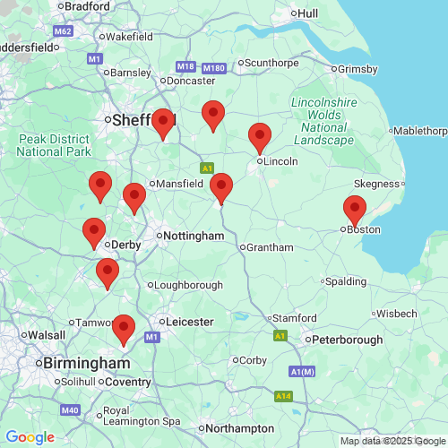 Map of Recent Inspections