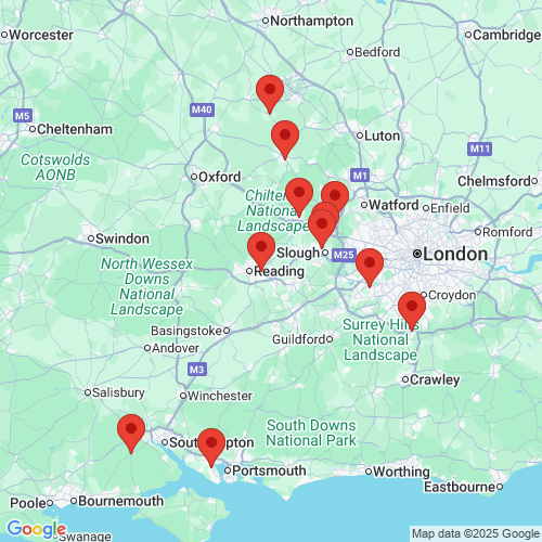 Map of Recent Inspections