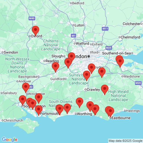 Map of Recent Inspections