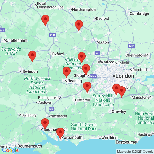 Map of Recent Inspections