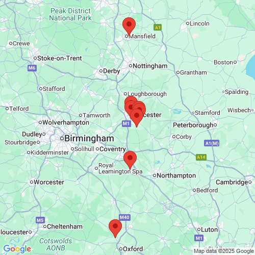 Map of Recent Inspections