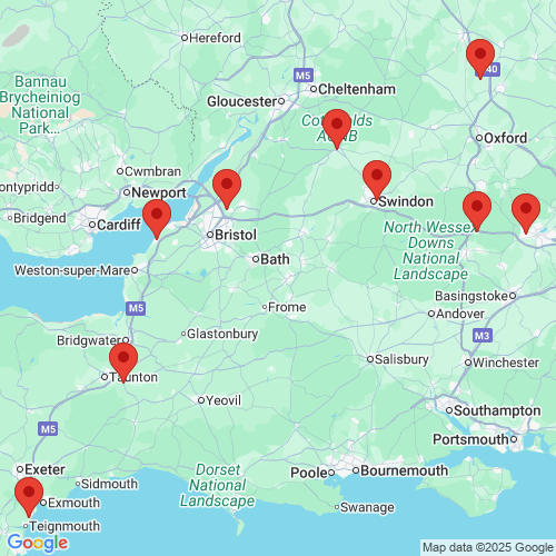 Map of Recent Inspections