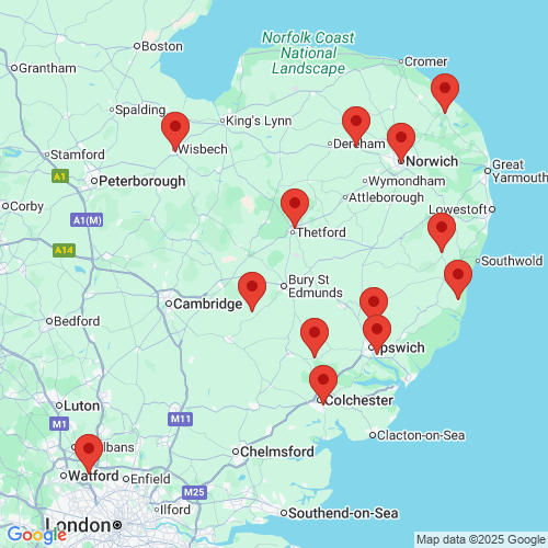 Map of Recent Inspections