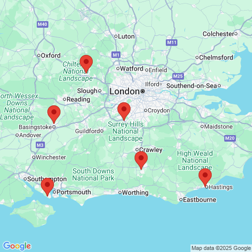 Map of Recent Inspections