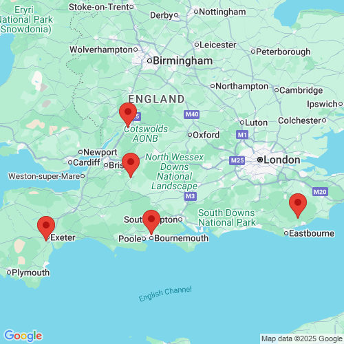 Map of Recent Inspections