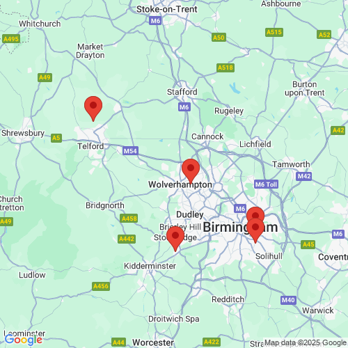 Map of Recent Inspections