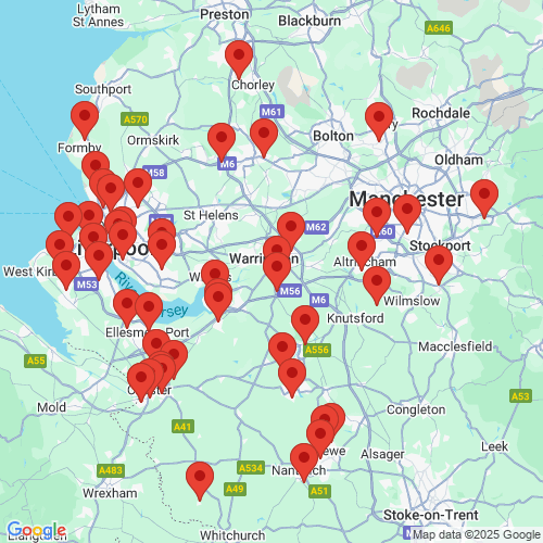 Map of Recent Inspections