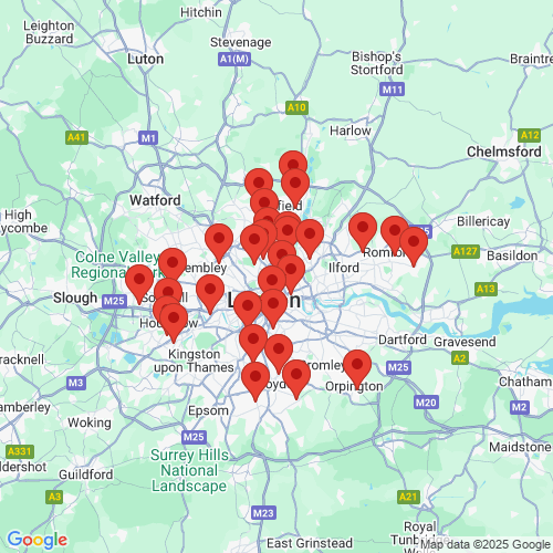 Map of Recent Inspections