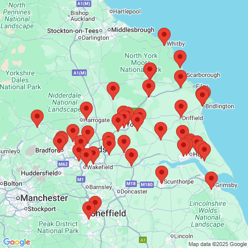 Map of Recent Inspections