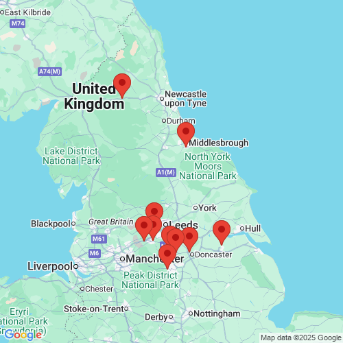Map of Recent Inspections