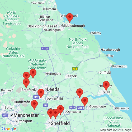 Map of Recent Inspections