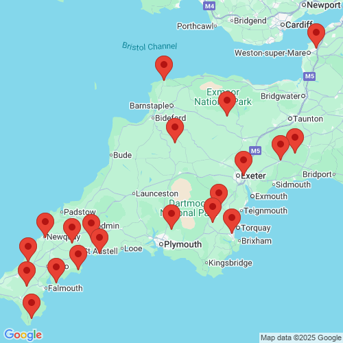 Map of Recent Inspections