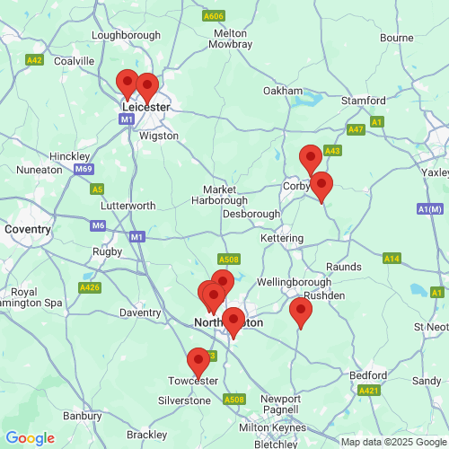 Map of Recent Inspections
