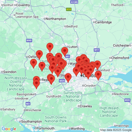 Map of Recent Inspections