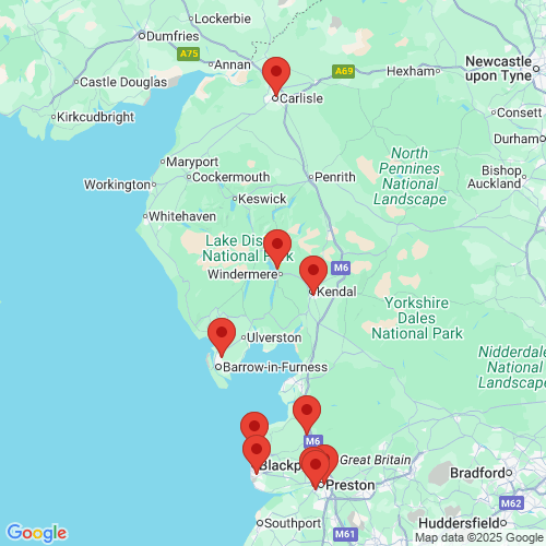 Map of Recent Inspections
