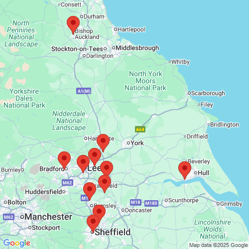 Map of Recent Inspections