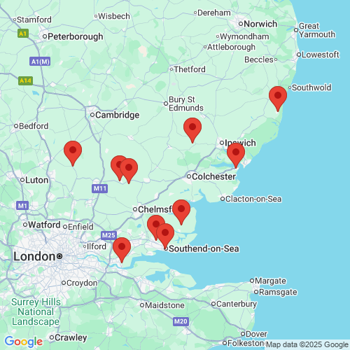 Map of Recent Inspections