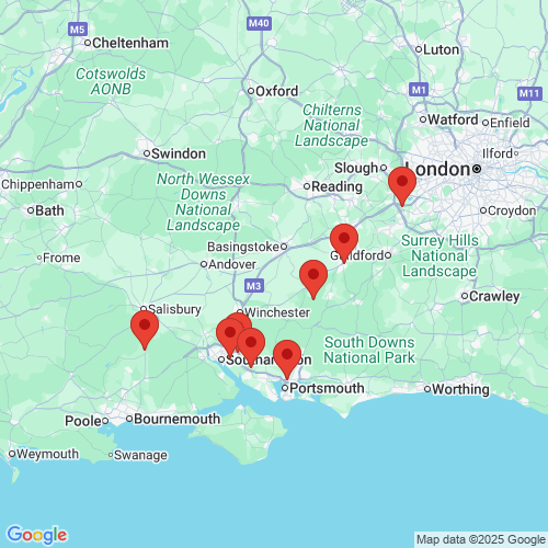 Map of Recent Inspections