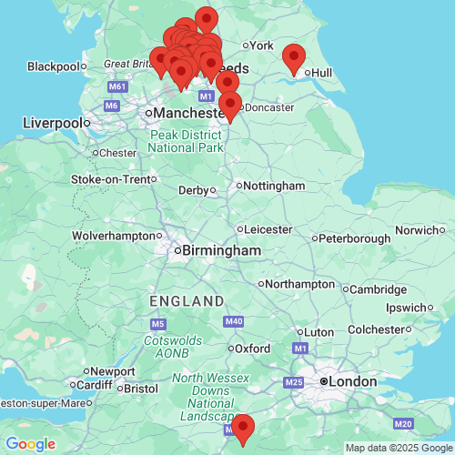 Map of Recent Inspections