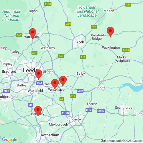 Map of Recent Inspections