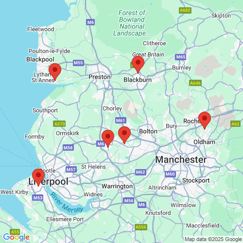 Map of Recent Inspections