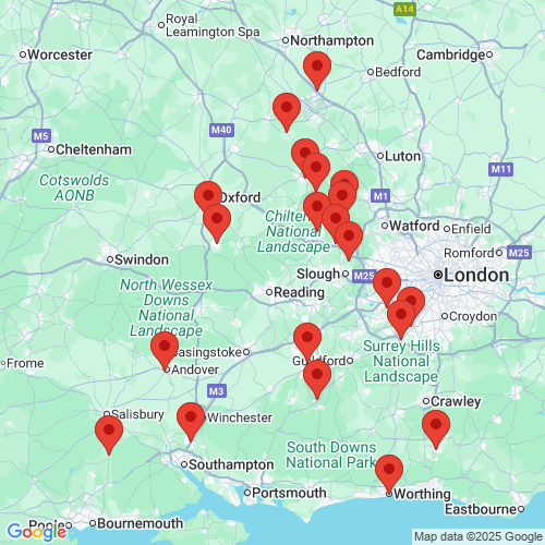 Map of Recent Inspections