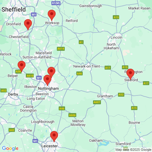 Map of Recent Inspections