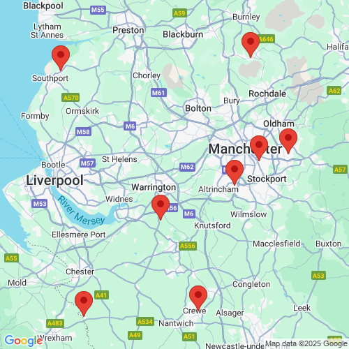 Map of Recent Inspections