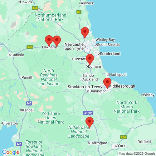 Map of Recent Inspections