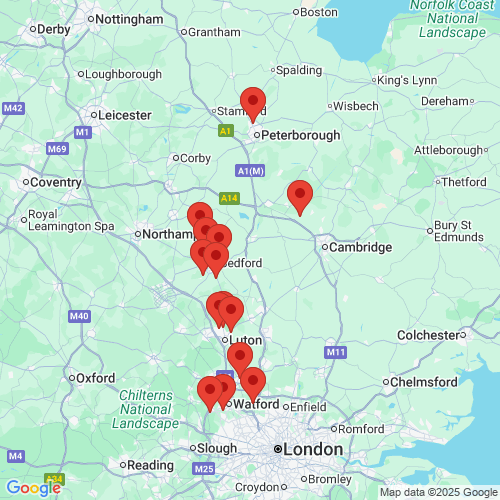 Map of Recent Inspections