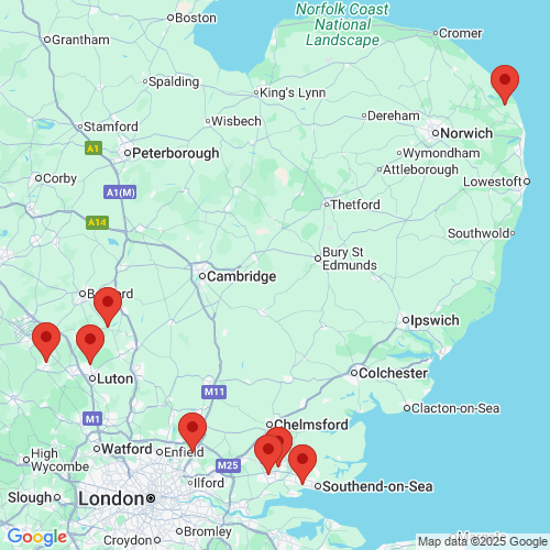 Map of Recent Inspections