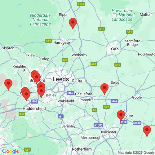 Map of Recent Inspections