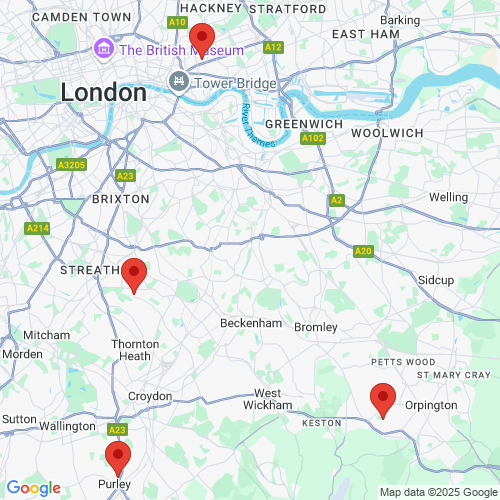 Map of Recent Inspections