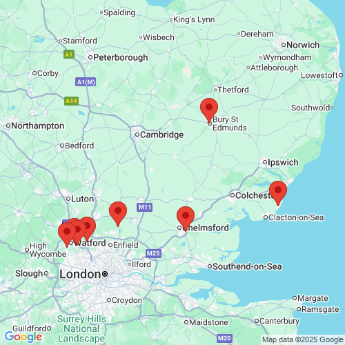 Map of Recent Inspections