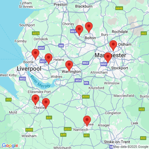 Map of Recent Inspections