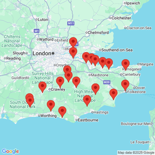 Map of Recent Inspections