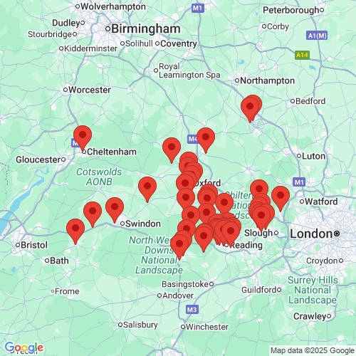 Map of Recent Inspections