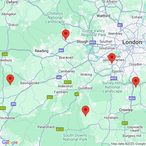 Map of Recent Inspections
