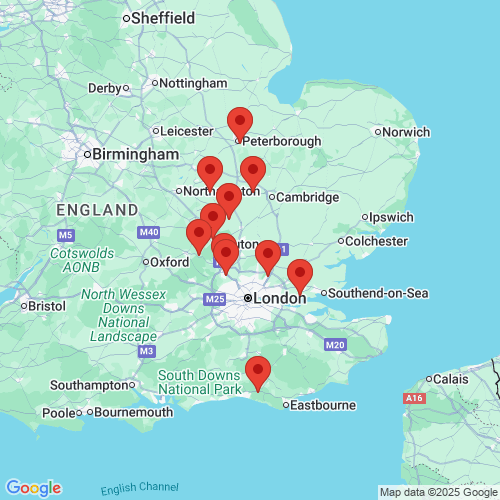 Map of Recent Inspections