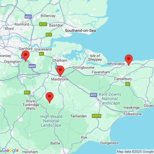 Map of Recent Inspections