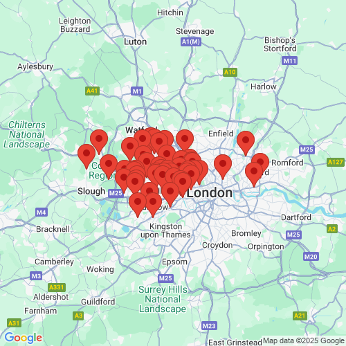 Map of Recent Inspections